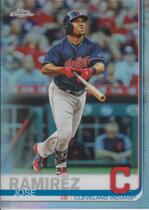 2019 Topps Chrome Refractor #127 Jose Ramirez