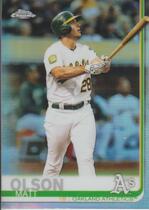 2019 Topps Chrome Refractor #66 Matt Olson