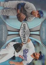 2019 Topps Chrome Greatness Returns #GRE-15 Sandy Koufax|Clayton Kershaw