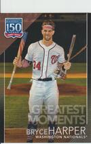 2019 Topps 150 Years of Baseball Greatest Moments Black #GM-19 Bryce Harper
