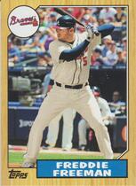 2012 Topps Update 1987 Topps Minis #TM-128 Freddie Freeman