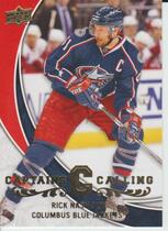 2008 Upper Deck Captains Calling #CPT7 Rick Nash