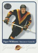 2001 Fleer Greats of the Game #39 Tiger Williams