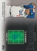 2012 Topps Mound Dominance #MD-3 Sandy Koufax