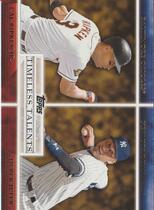 2012 Topps Timeless Talents #TT-25 Cal Ripken|Derek Jeter