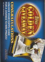 2012 Topps Golden Giveaway Code Cards Redeemed Series 1 #GGC8 Roberto Clemente