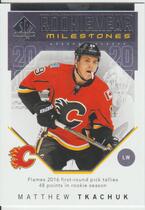 2018 SP Authentic Rookie Year Milestones #RYM-MT Matthew Tkachuk