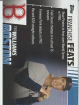 2019 Topps Franchise Feats Blue #FF-5 Ted Williams