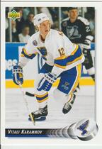 1992 Upper Deck Base Set #510 Vitali Karamnov