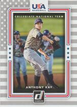 2016 Donruss USA Collegiate National Team #USA-21 Anthony Kay