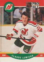 1990 Pro Set Base Set #478 Claude Lemieux