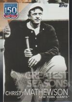 2019 Topps 150 Years of Baseball Greatest Seasons Black #GS-4 Christy Mathewson
