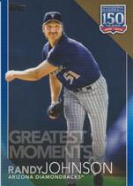 2019 Topps Update 150 Years of Professional Baseball Blue #150-74 Randy Johnson