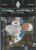 2000 Upper Deck Number Crunchers #NC9 Chris Pronger