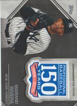 2019 Topps Update 150th Anniversary Patch Relics #AMP-MR Mariano Rivera