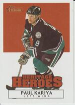 2000 Topps Heritage Heroes #HH20 Paul Kariya