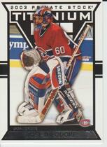 2002 Pacific Titanium Retail #57 Jose Theodore