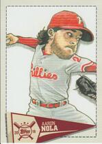 2019 Topps Big League Star Caricature Reproduction #SCR-AN Aaron Nola