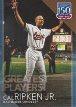 2019 Topps 150 Years of Baseball Greatest Players Blue #GP-6 Cal Ripken Jr.