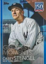 2019 Topps Update 150 Years of Professional Baseball Blue #150-71 Casey Stengel