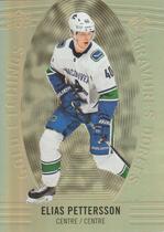 2019 Upper Deck Tim Hortons Gold Etchings #GE-6 Elias Pettersson