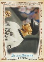 2011 Topps Allen and Ginter Baseball Highlight Sketches #BHS-14 Mariano Rivera