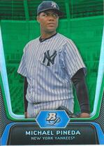 2012 Bowman Platinum Emerald #1 Michael Pineda