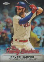 2019 Topps Chrome Update The Family Business #FBC-14 Bryce Harper