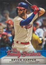 2019 Topps Update The Family Business Blue #FB-14 Bryce Harper