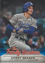 2019 Topps Update The Family Business Blue #FB-17 Corey Seager