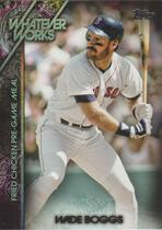 2015 Topps Update Whatever Works #WW-3 Wade Boggs
