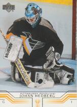 2001 Upper Deck Base Set #143 Johan Hedberg