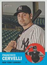 2012 Topps Heritage #329 Francisco Cervelli