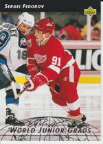 1992 Upper Deck World Junior Grads #WG16 Sergei Fedorov