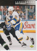 1992 Upper Deck Calder Candidates #CC2 Igor Korolev