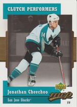 2006 Upper Deck MVP Clutch Performers #CP17 Jonathan Cheechoo