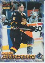 1997 Pacific Invincible NHL Regime #198 Adrian Aucoin