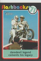 2020 Topps Heritage News Flashbacks #NF-4 Evel Knievel Jumps 19 Cars