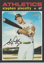 2020 Topps Heritage #421 Stephen Piscotty