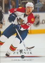 2008 Upper Deck Base Set Series 2 #334 Richard Zednik
