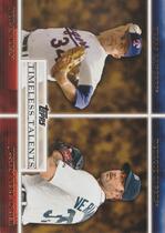 2012 Topps Timeless Talents #TT-5 Justin Verlander|Nolan Ryan