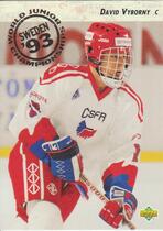 1992 Upper Deck Base Set #600 David Vyborny