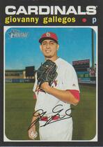 2020 Topps Heritage #429 Giovanny Gallegos