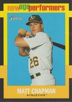 2020 Topps Heritage New Age Performers #NAP-14 Matt Chapman