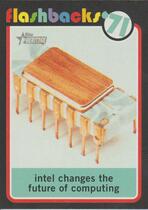 2020 Topps Heritage News Flashbacks #NF-11 First Microprocessor Released