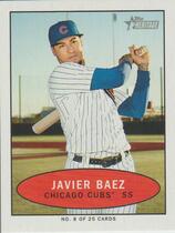 2020 Topps Heritage 1971 Bazooka Numbered Test #8 Javier Baez