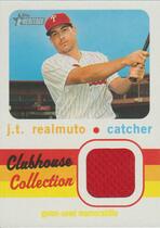 2020 Topps Heritage Clubhouse Collection Relics #CCR-JRE J.T. Realmuto