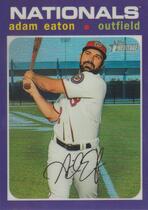 2020 Topps Heritage Chrome Purple Hot Box Refractor #THC-320 Adam Eaton