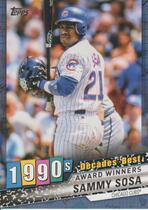 2020 Topps Decades Best Blue #DB-65 Sammy Sosa
