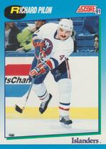 1991 Score Canadian (English) #417 Richard Pilon